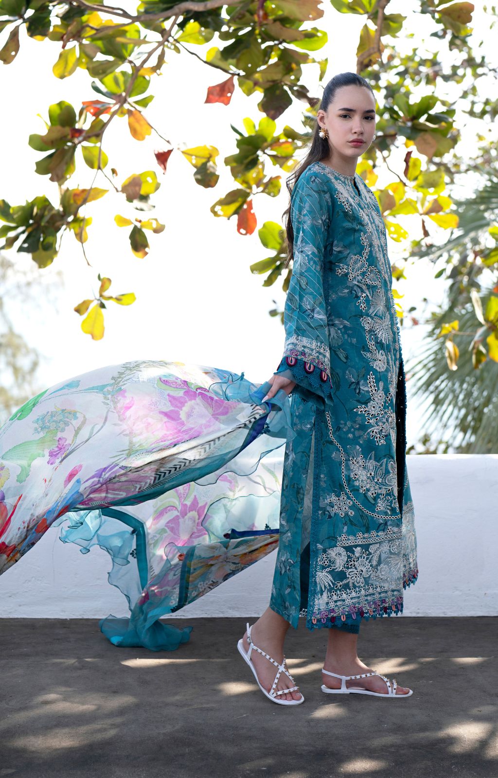 AJR Couture | Printakari Lawn 25 | Glory - Official AJR Couture stockist in UK - Sakeena London