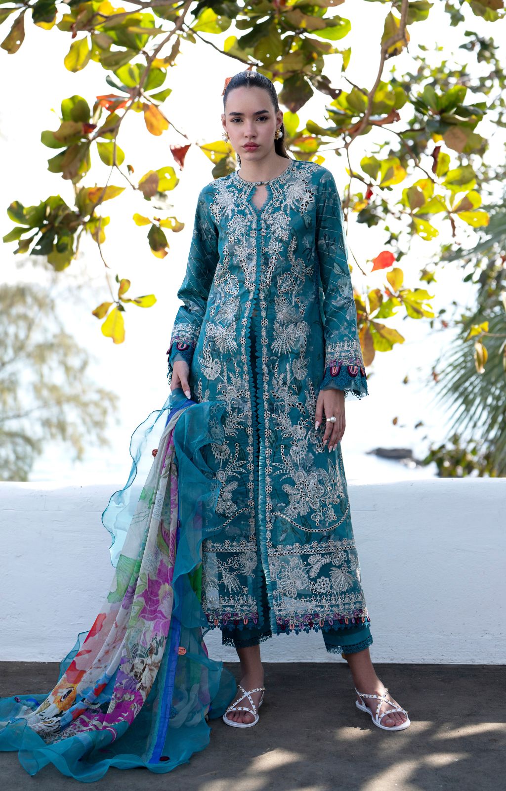 AJR Couture | Printakari Lawn 25 | Glory - Official AJR Couture stockist in UK - Sakeena London