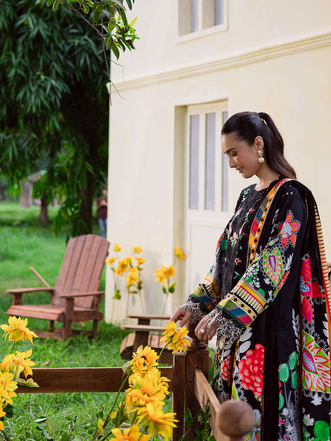 Mahnur | Gardenia Khaddar 25 | GR-06 - Official Afrozeh stockist in UK - Sakeena London