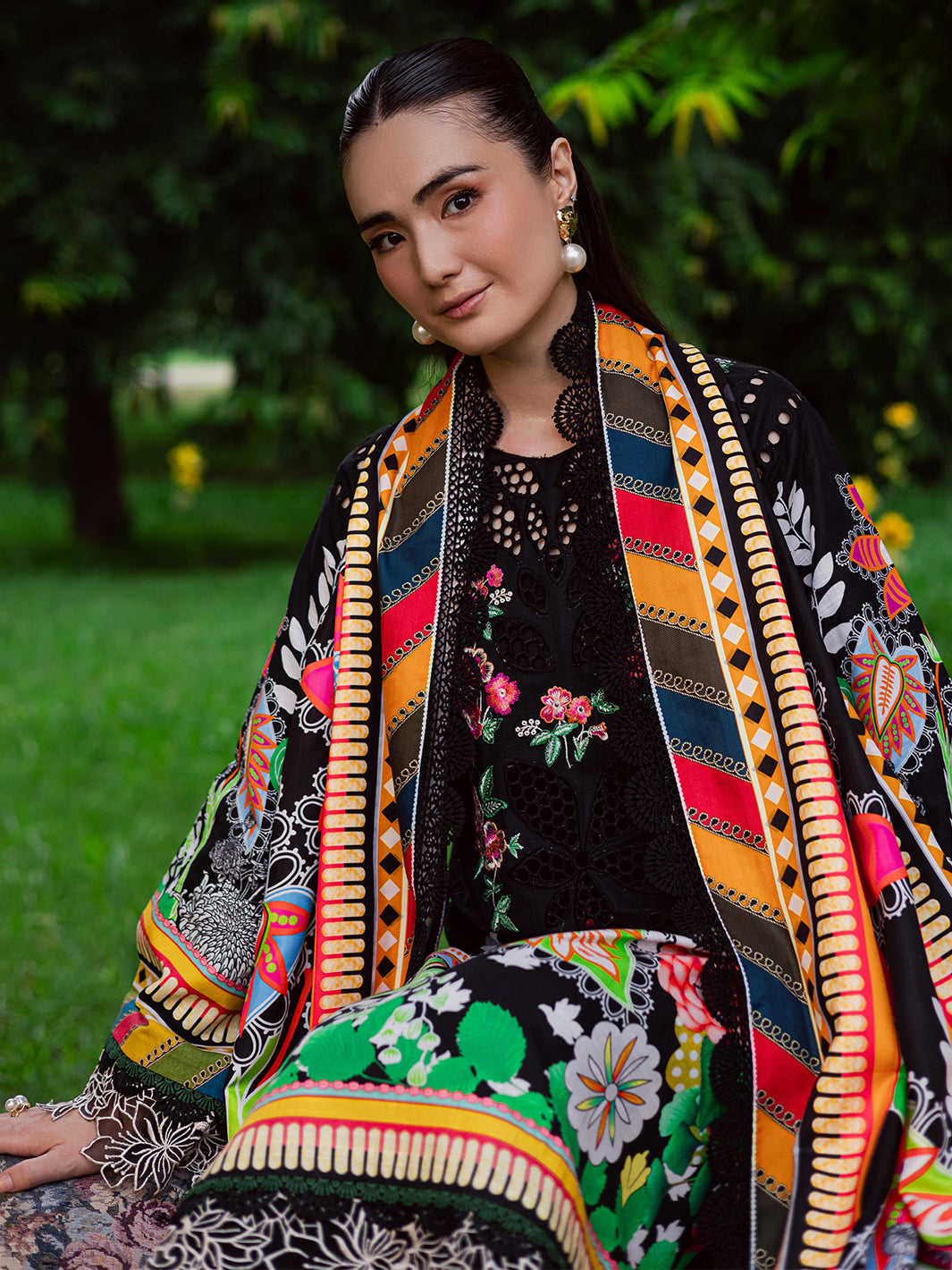 Mahnur | Gardenia Khaddar 25 | GR-06 - Official Afrozeh stockist in UK - Sakeena London