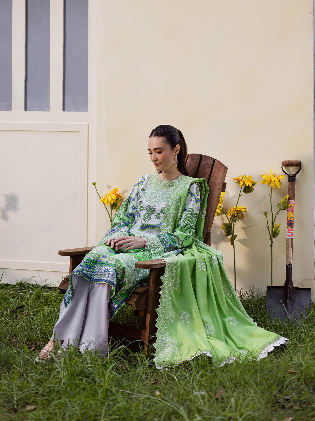 Mahnur | Gardenia Khaddar 25 | GR-07 - Official Mahnur stockist in UK - Sakeena London