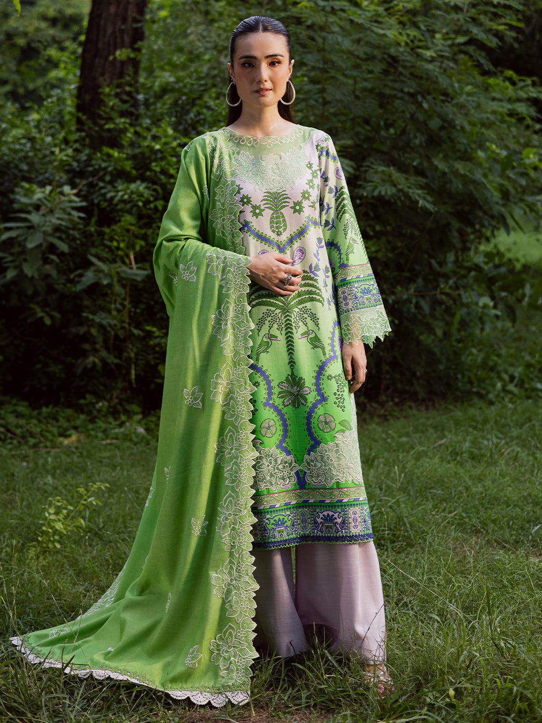 Mahnur | Gardenia Khaddar 25 | GR-07 - Official Mahnur stockist in UK - Sakeena London