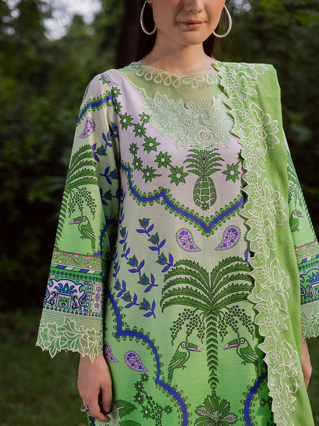 Mahnur | Gardenia Khaddar 25 | GR-07 - Official Mahnur stockist in UK - Sakeena London
