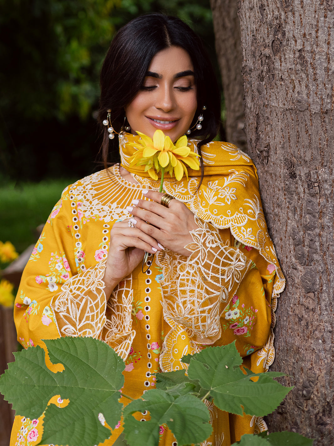 Mahnur | Gardenia Khaddar 25 | GR-08 - Official Mahnur stockist in UK - Sakeena London