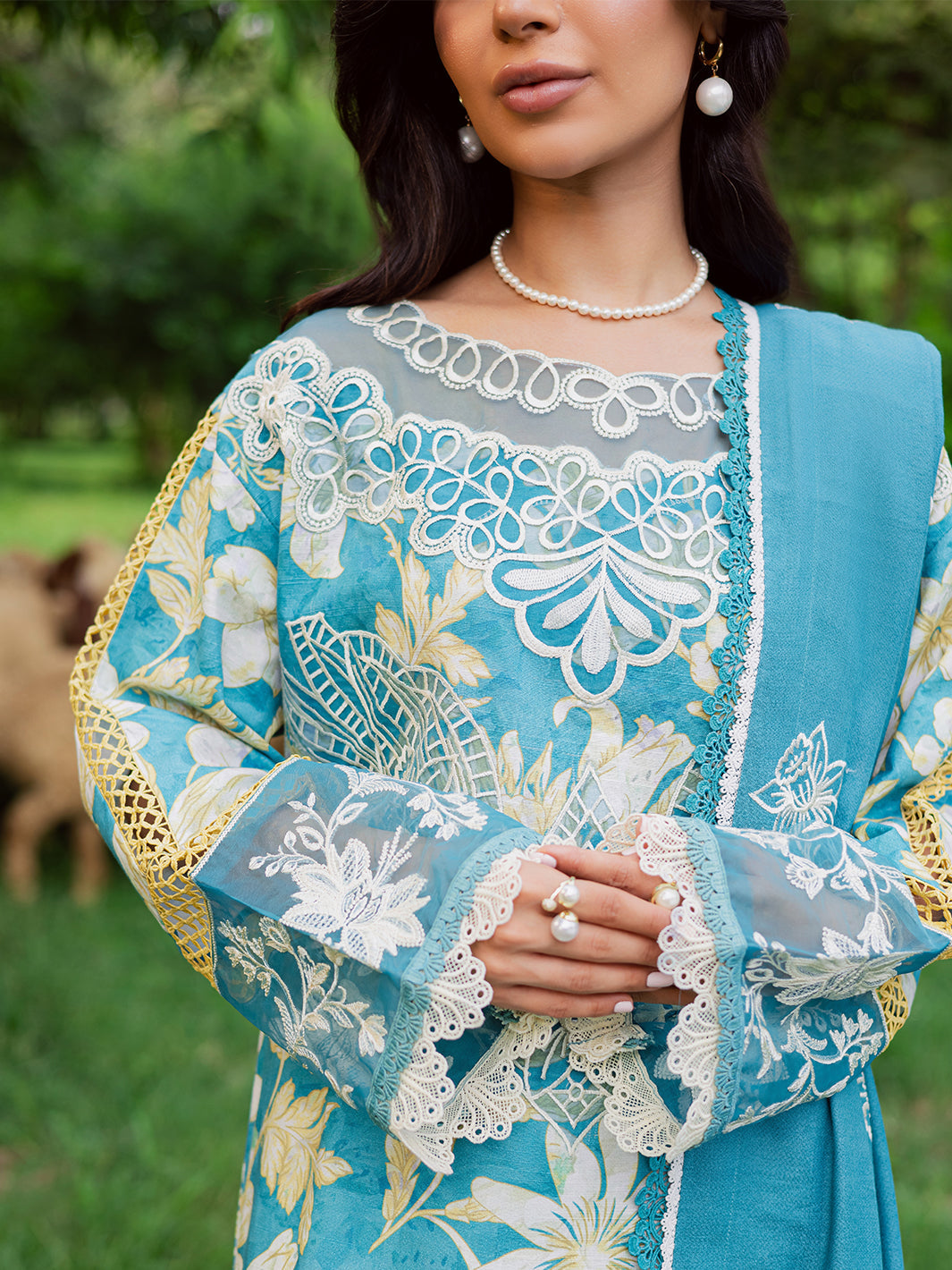 Mahnur | Gardenia Khaddar 25 | GR-11 - Official Mahnur stockist in UK - Sakeena London