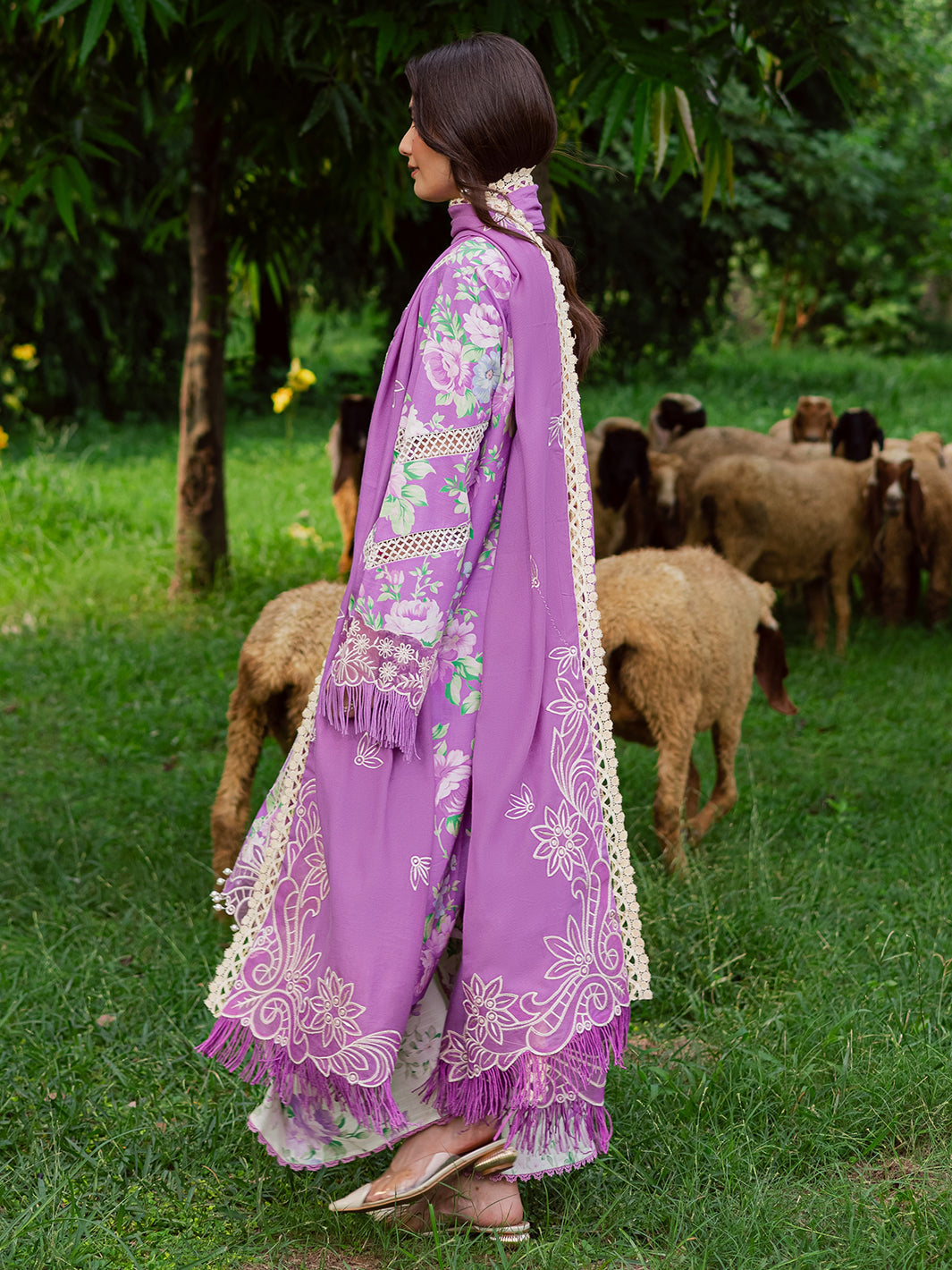 Mahnur | Gardenia Khaddar 25 | GR-12 - Official Mahnur stockist in UK - Sakeena London