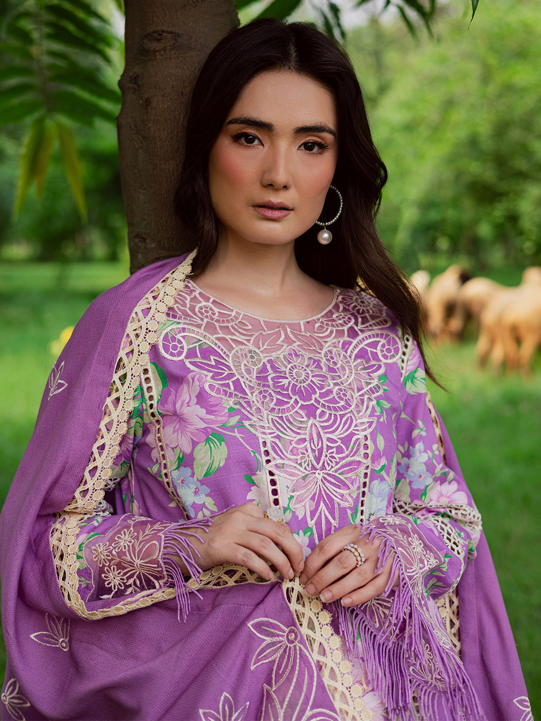 Mahnur | Gardenia Khaddar 25 | GR-12 - Official Mahnur stockist in UK - Sakeena London