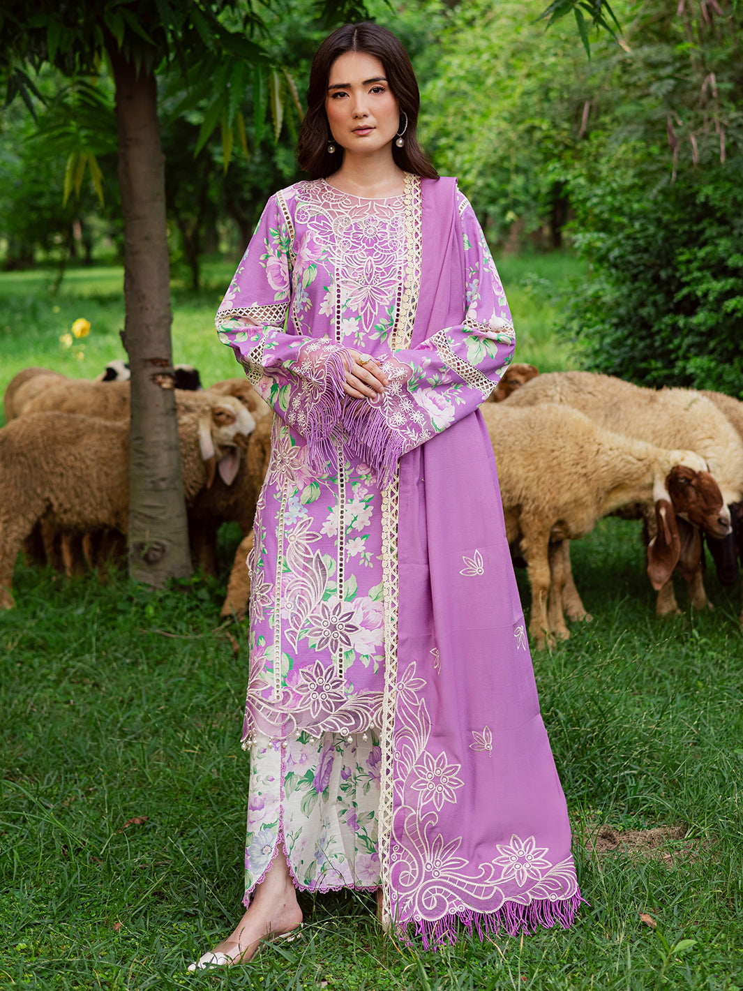 Mahnur | Gardenia Khaddar 25 | GR-12 - Official Mahnur stockist in UK - Sakeena London