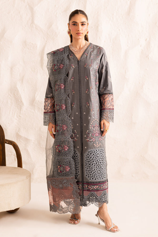 Marjjan | Guzel Lawn | SMC 205-B (Grey) - Official Marjjan stockist in UK - Sakeena London
