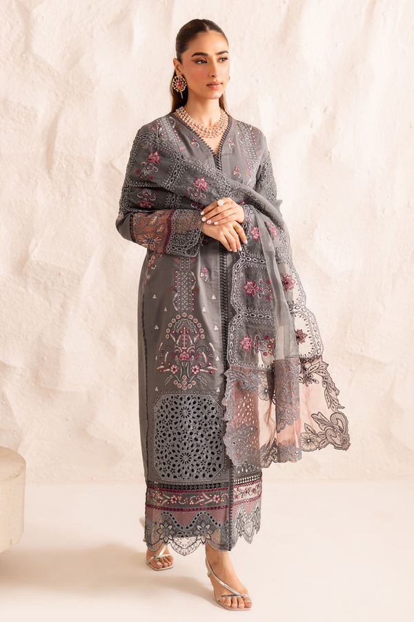 Marjjan | Guzel Lawn | SMC 205-B (Grey) - Official Marjjan stockist in UK - Sakeena London