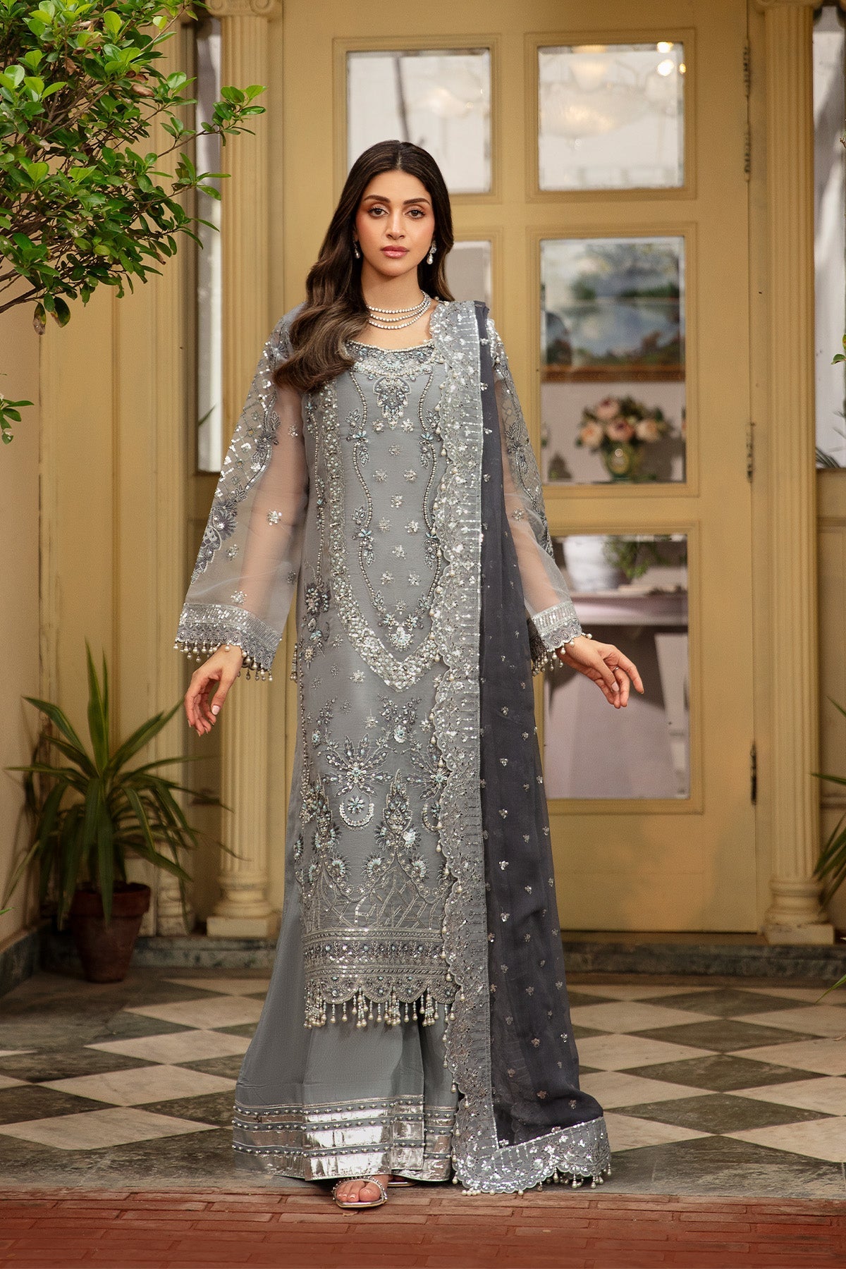 Raeesa Premium | Dehleez Formals | Dl 1033 - Official Raeesa Premium stockist in UK - Sakeena London