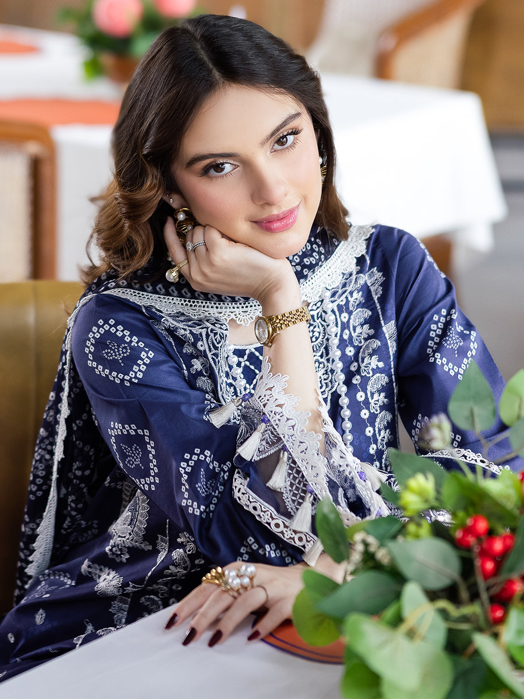 Mahnur | After Hours Luxury Lawn 25 | Garden Glee - Official Mahnur stockist in UK - Sakeena London
