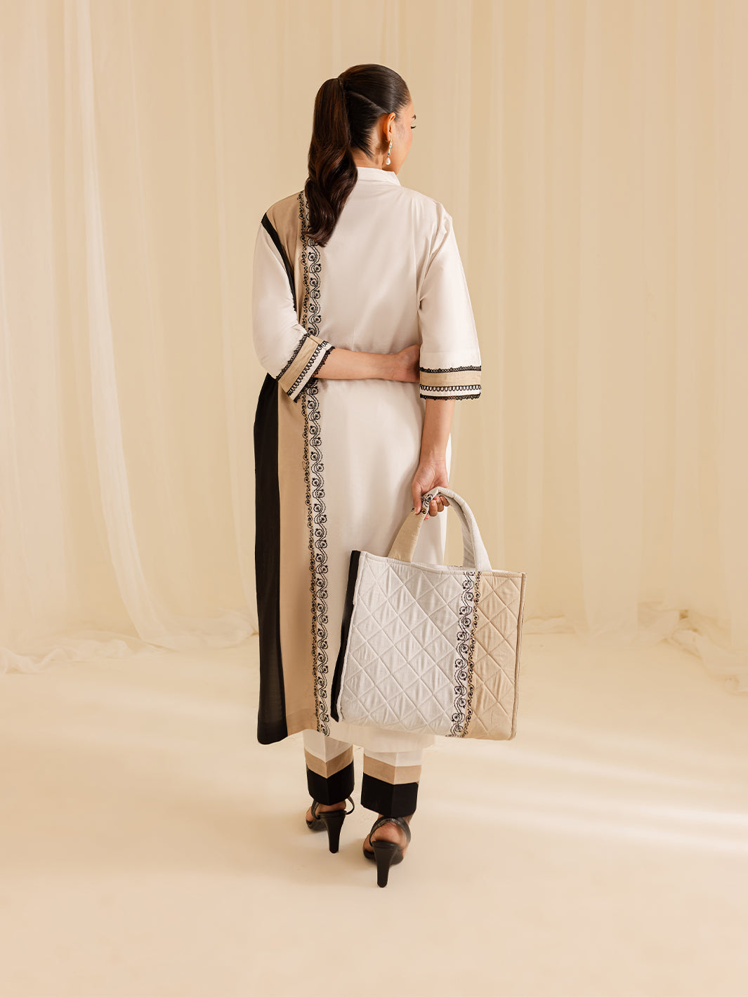 Mahnur | Petal Whispers Lawn Pret | Gardenia - Official Mahnur stockist in UK - Sakeena London