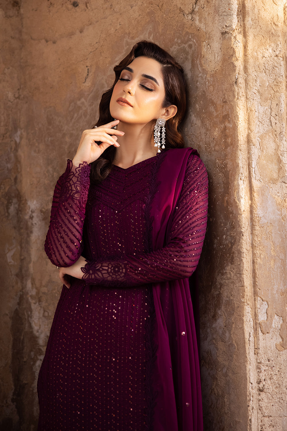 Azure | Luxe Formals | Garnet Majesty - Official Azure stockist in UK - Sakeena London