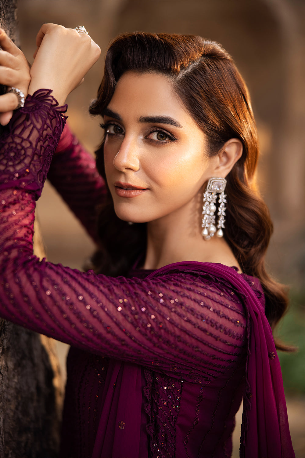 Azure | Luxe Formals | Garnet Majesty - Official Azure stockist in UK - Sakeena London