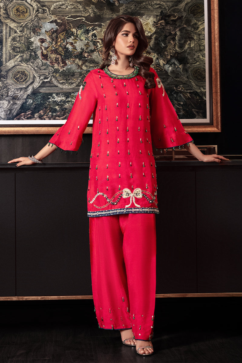 Wardha Saleem | Zimal Silk Edit | Sylvie - Official Wardha Saleem stockist in UK - Sakeena London