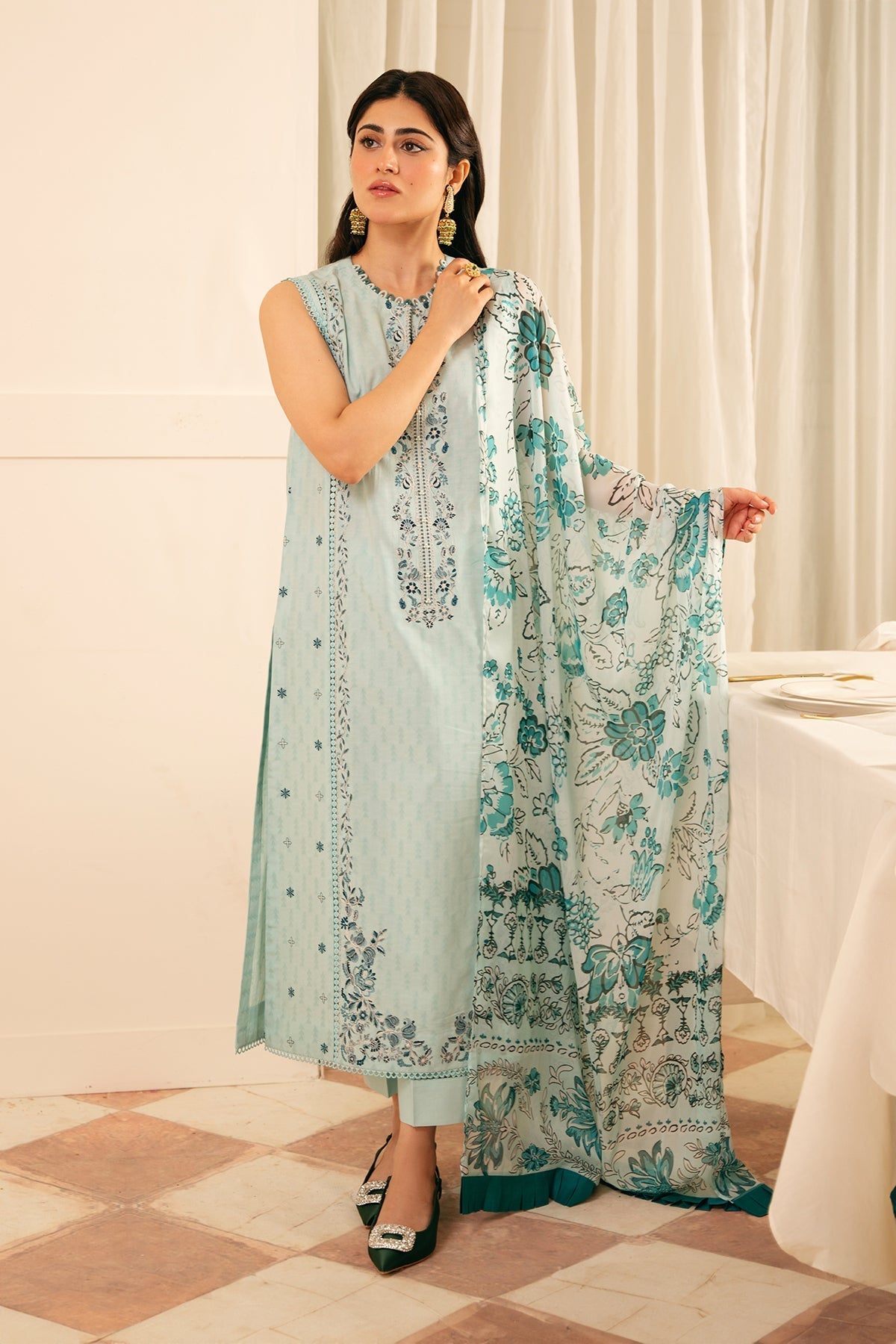 Sahar | Festive Edit | Crystal Sky - Official Sahar stockist in UK - Sakeena London