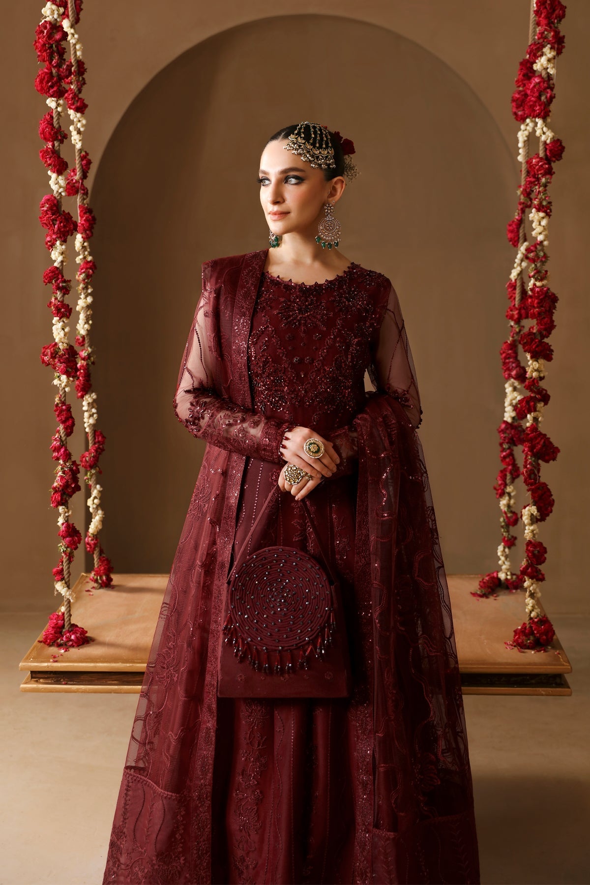 Alizeh | Reena Wedding Formals | AF-HM-4022-GULAB - Official Alizeh stockist in UK - Sakeena London