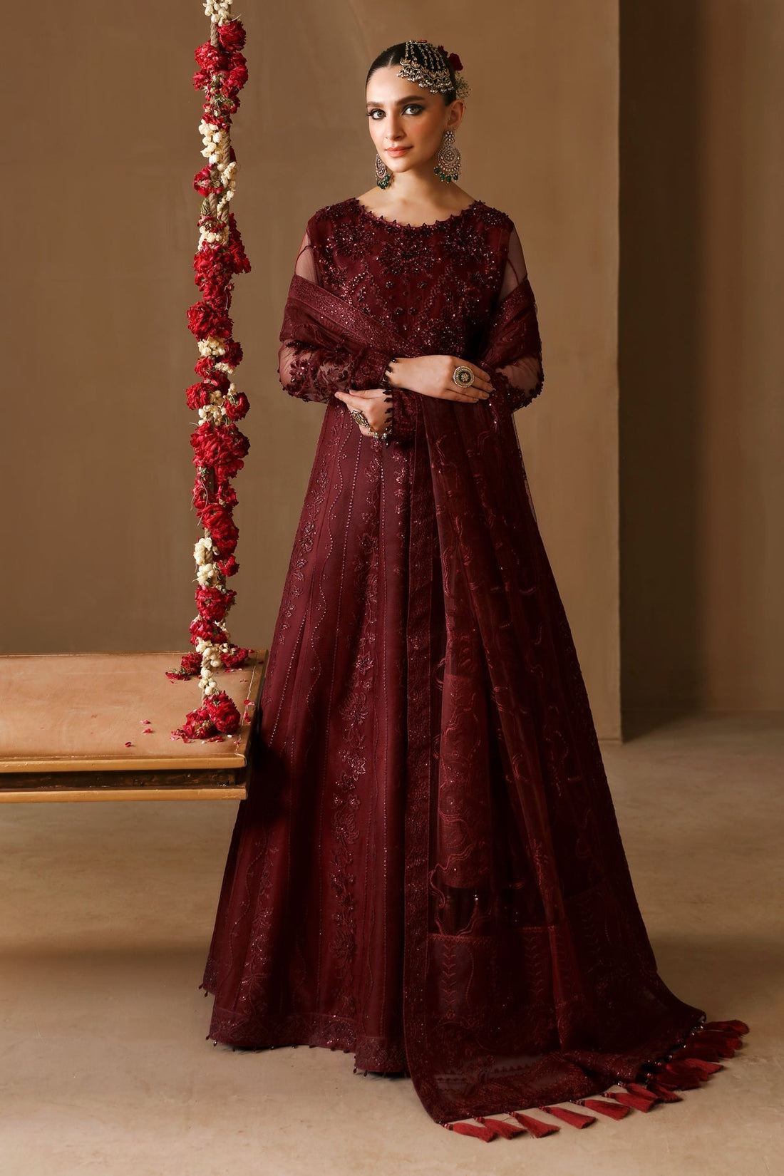 Alizeh | Reena Wedding Formals | AF-HM-4022-GULAB - Official Alizeh stockist in UK - Sakeena London
