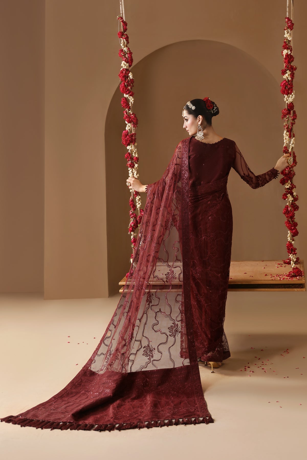 Alizeh | Reena Wedding Formals | AF-HM-4022-GULAB - Official Alizeh stockist in UK - Sakeena London