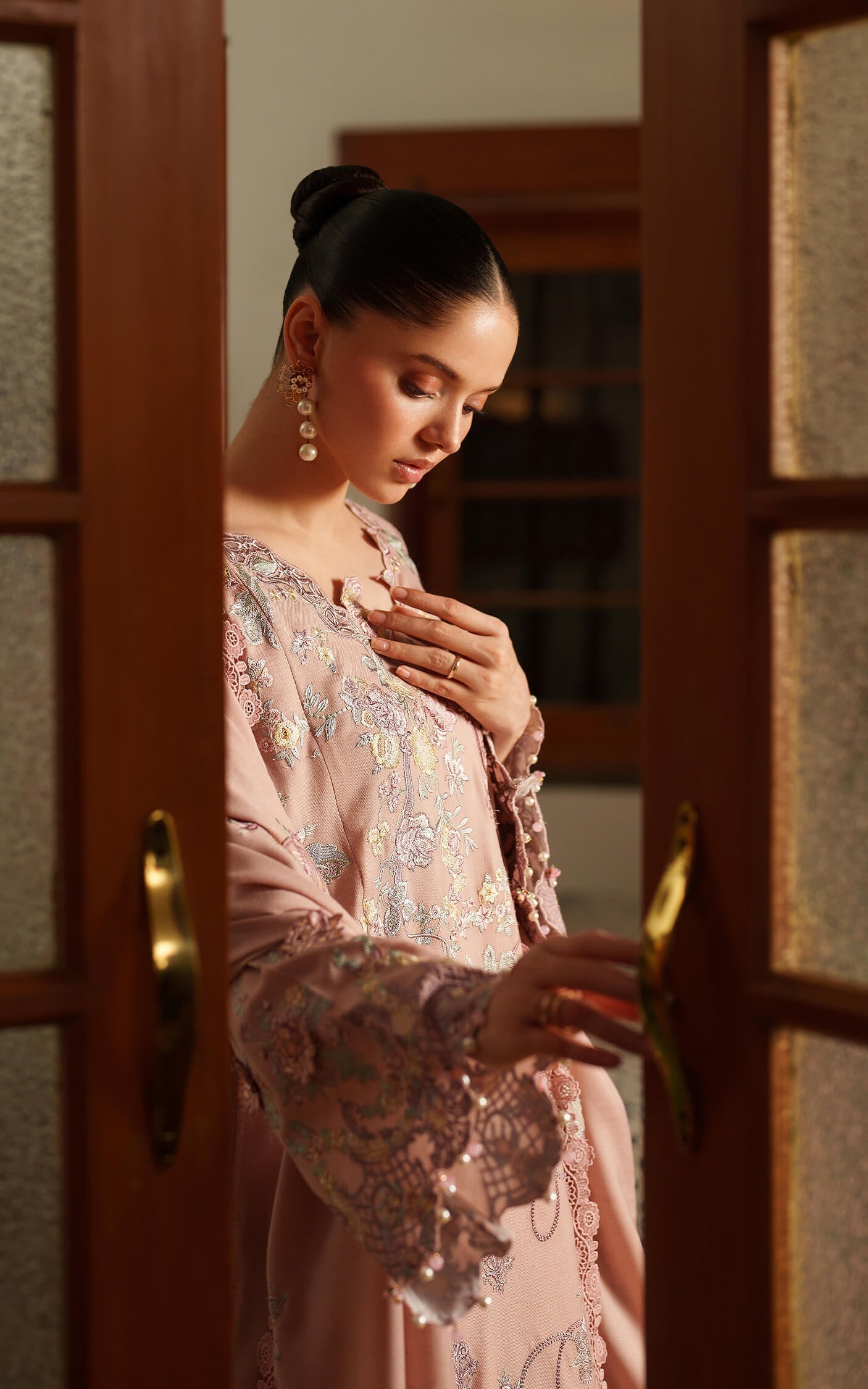 Asifa and Nabeel | Pashmina Luxe 25 | Glace LWC25-06 - Official Asifa and Nabeel stockist in UK - Sakeena London