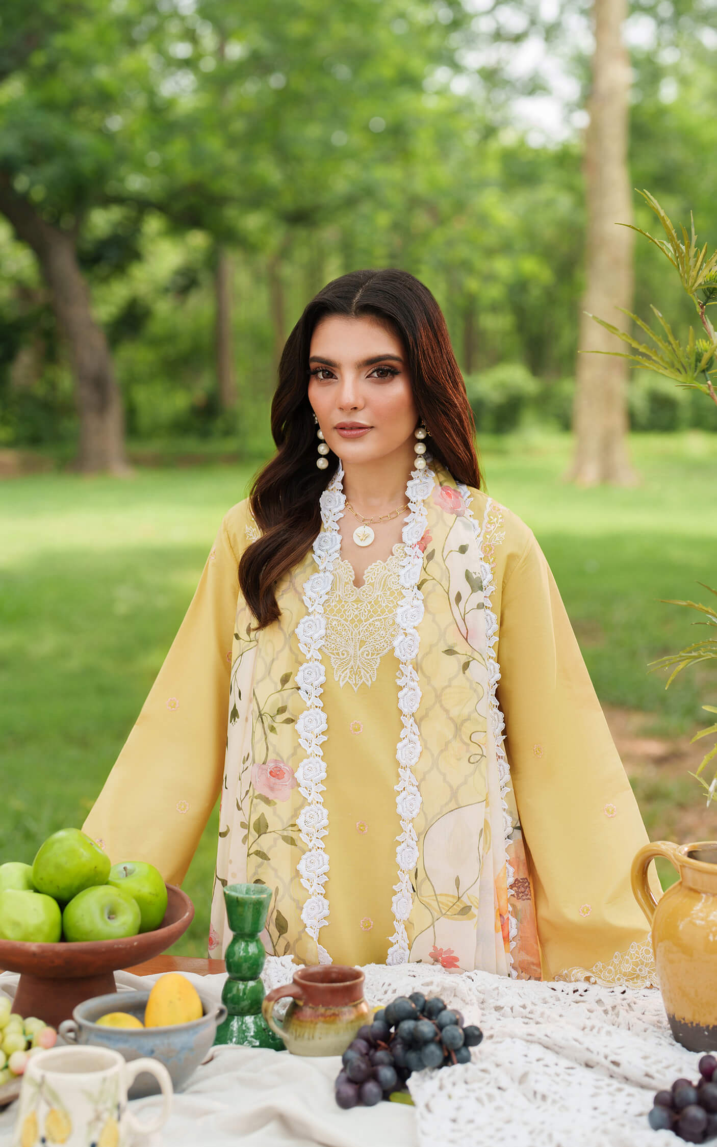 Asifa and Nabeel | Eden Cambric 25 | Golden Dust ECU25-10 - Official Asifa and Nabeel stockist in UK - Sakeena London
