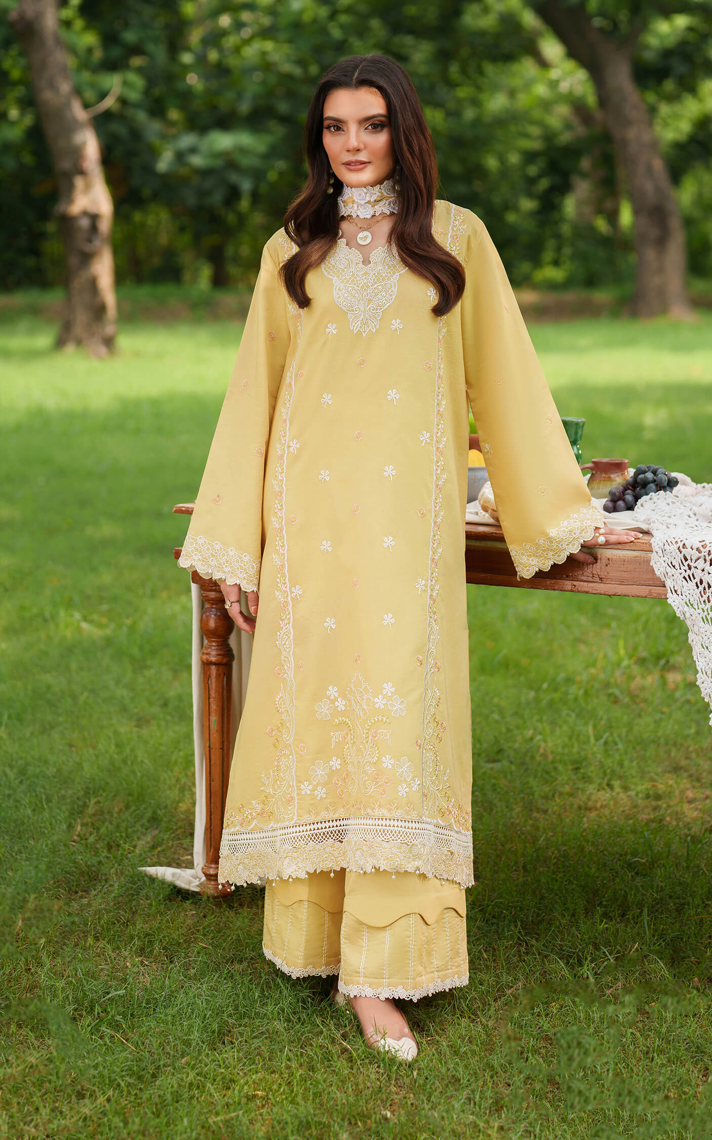 Asifa and Nabeel | Eden Cambric 25 | Golden Dust ECU25-10 - Official Asifa and Nabeel stockist in UK - Sakeena London