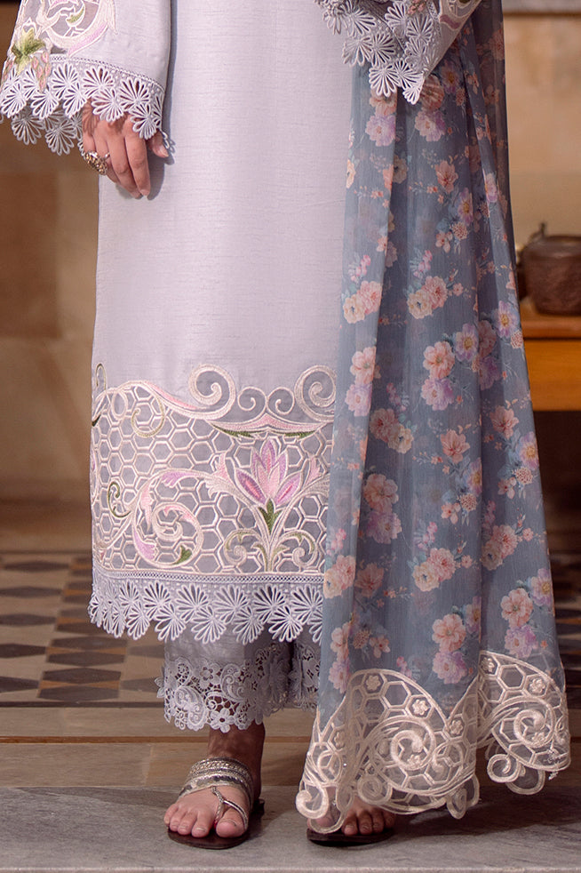 Fozia Khalid | Kahani Silk Luxury Dresses | Yasmeen - Official Fozia Khalid stockist in UK - Sakeena London