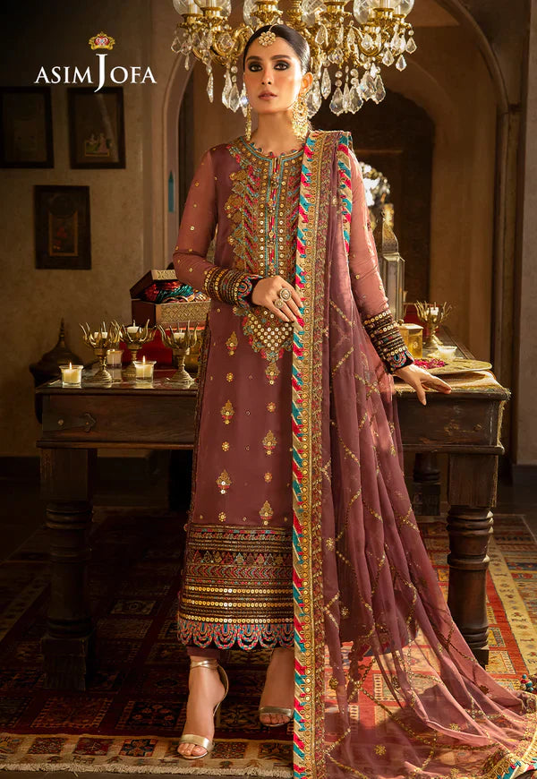 Asim Jofa | Velvet Festive 23 | AJVF-02 - Official Asim Jofa stockist in UK - Sakeena London