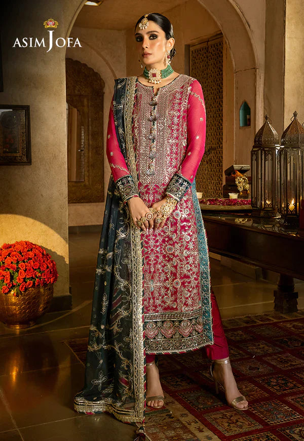 Asim Jofa | Velvet Festive 23 | AJVF-06 - Official Asim Jofa stockist in UK - Sakeena London
