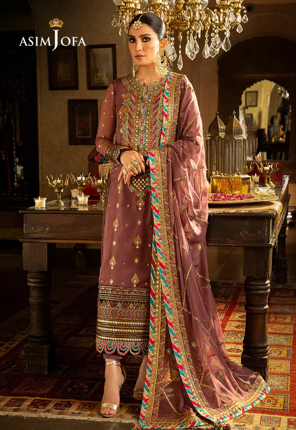 Asim Jofa | Velvet Festive 23 | AJVF-02 - Official Asim Jofa stockist in UK - Sakeena London