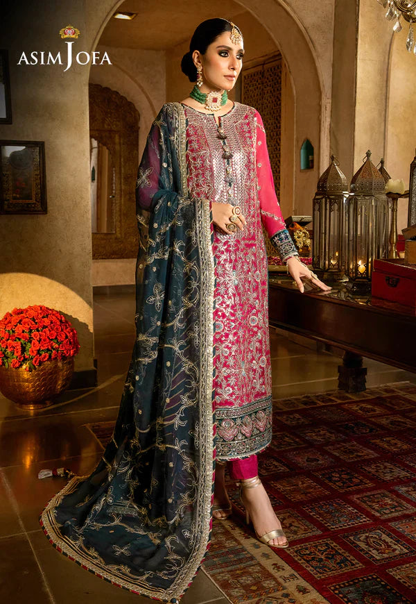 Asim Jofa | Velvet Festive 23 | AJVF-06 - Official Asim Jofa stockist in UK - Sakeena London