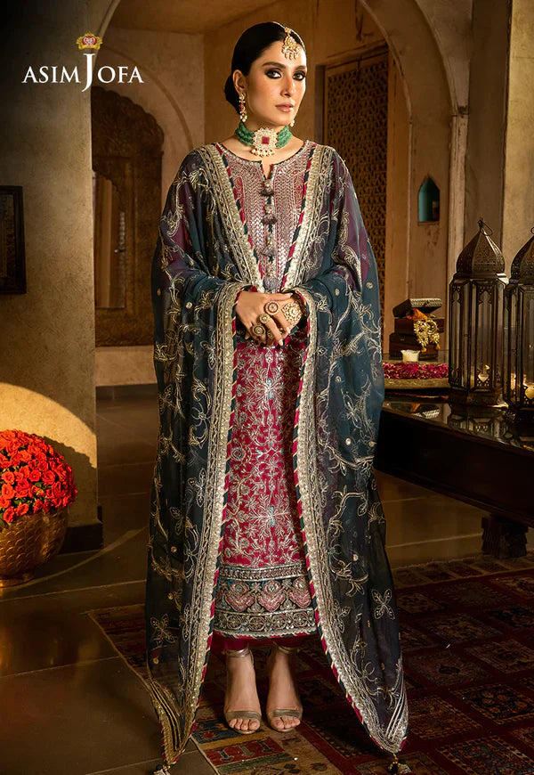Asim Jofa | Velvet Festive 23 | AJVF-06 - Official Asim Jofa stockist in UK - Sakeena London