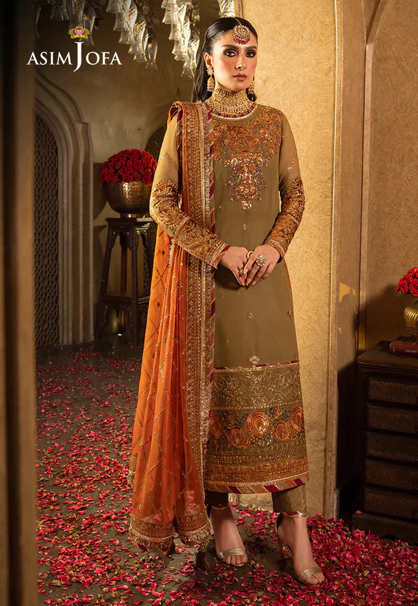 Asim Jofa | Velvet Festive 23 | AJVF-08 - Official Asim Jofa stockist in UK - Sakeena London