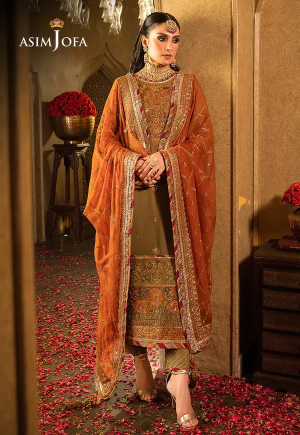 Asim Jofa | Velvet Festive 23 | AJVF-08 - Official Asim Jofa stockist in UK - Sakeena London
