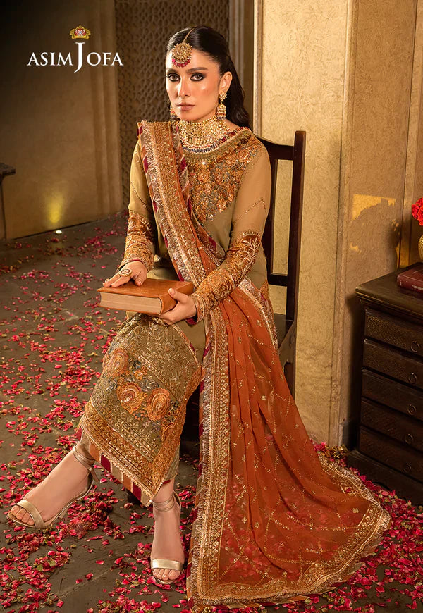Asim Jofa | Velvet Festive 23 | AJVF-08 - Official Asim Jofa stockist in UK - Sakeena London