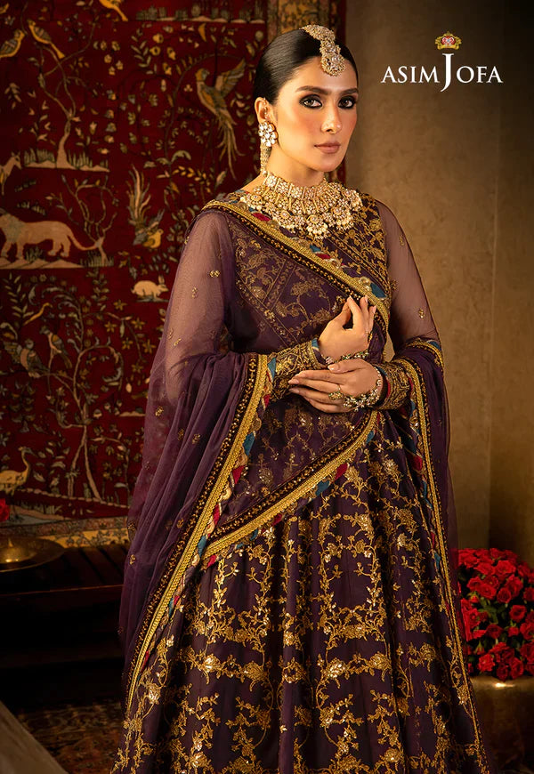 Asim Jofa | Velvet Festive 23 | AJVF-03 - Official Asim Jofa stockist in UK - Sakeena London