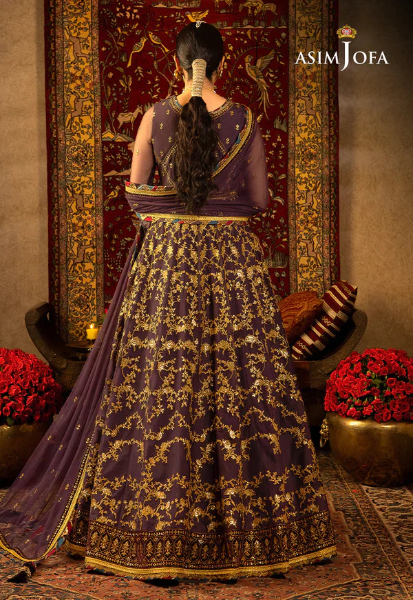 Asim Jofa | Velvet Festive 23 | AJVF-03 - Official Asim Jofa stockist in UK - Sakeena London