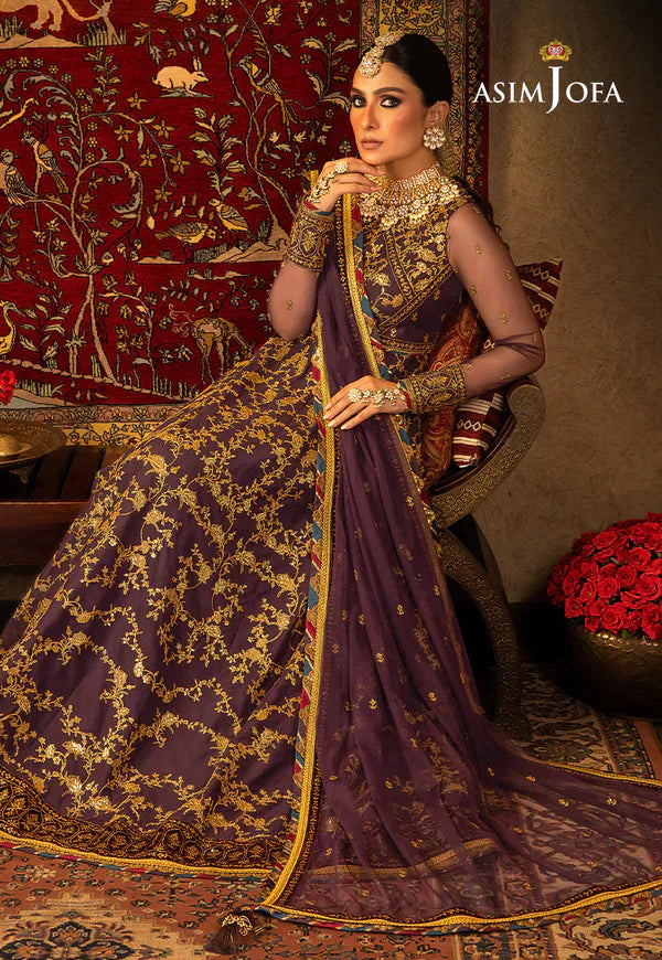 Asim Jofa | Velvet Festive 23 | AJVF-03 - Official Asim Jofa stockist in UK - Sakeena London