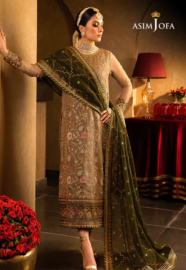 Asim Jofa | Velvet Festive 23 | AJVF-05 - Official Asim Jofa stockist in UK - Sakeena London