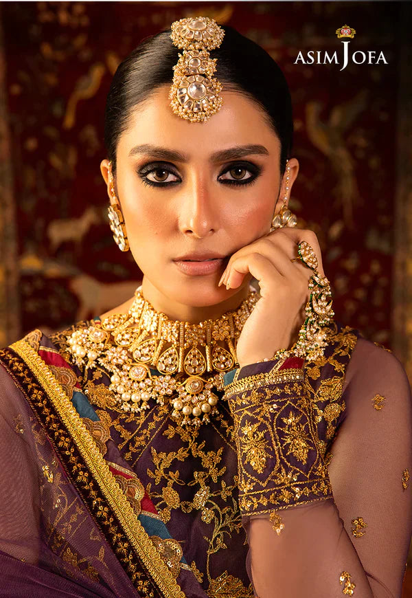 Asim Jofa | Velvet Festive 23 | AJVF-03 - Official Asim Jofa stockist in UK - Sakeena London