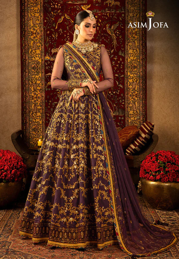 Asim Jofa | Velvet Festive 23 | AJVF-03 - Official Asim Jofa stockist in UK - Sakeena London
