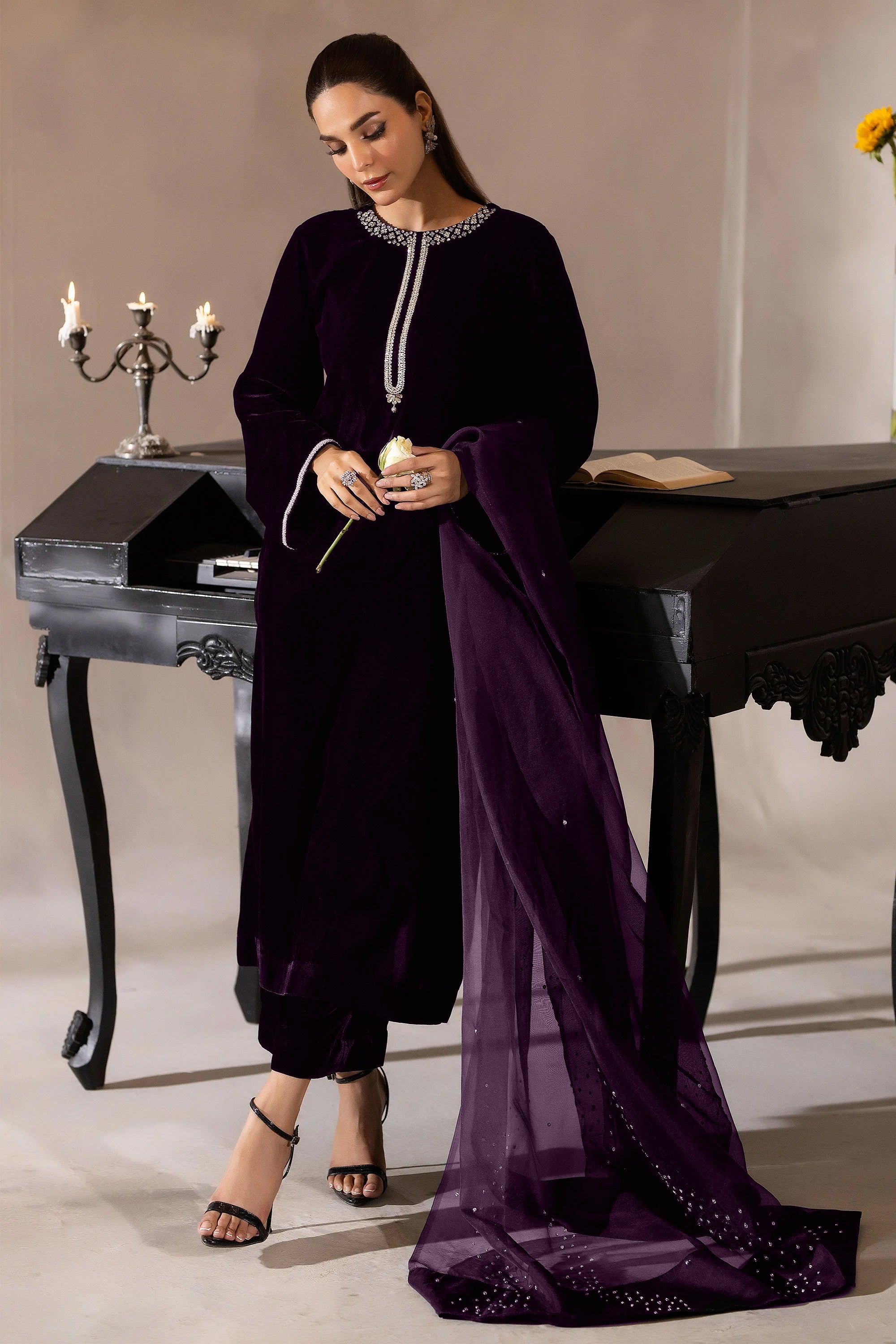 Hana | Mavi Velvets | Twilight Embers - Official Hana stockist in UK - Sakeena London