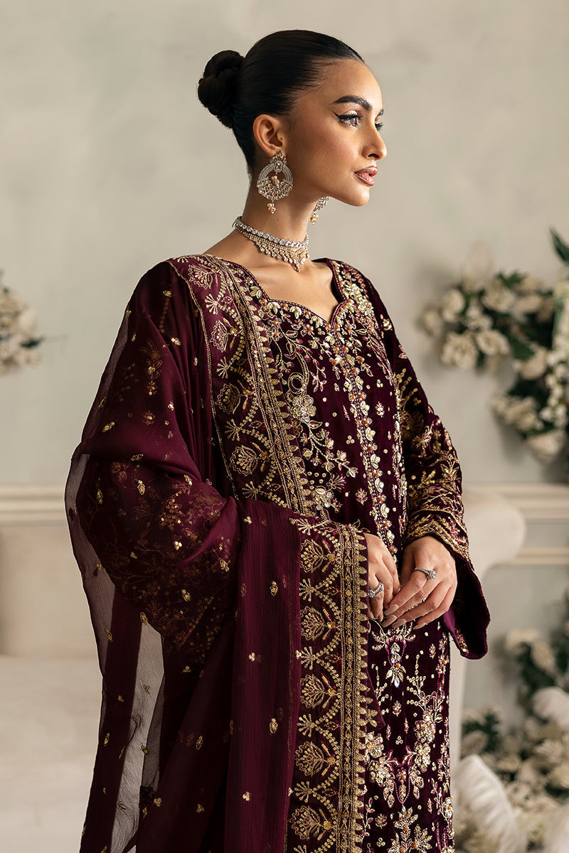 Gulaal | Celeste Velvet 24 | Ember - Official Gulaal stockist in UK - Sakeena London