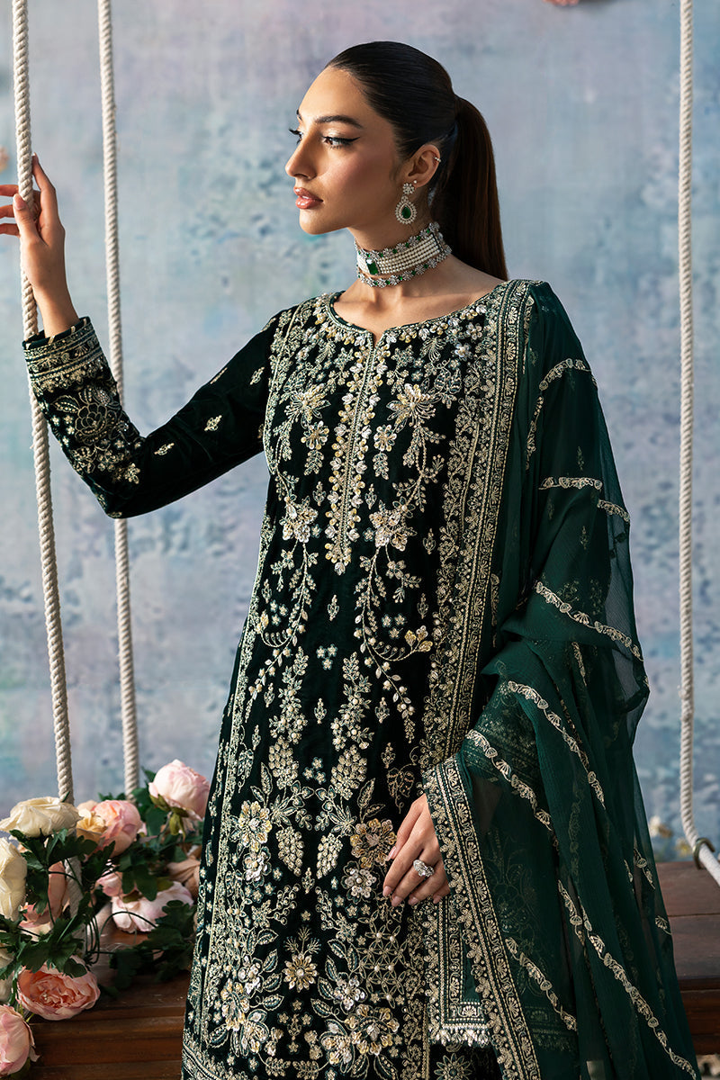 Gulaal | Celeste Velvet 24 | Eden - Official Gulaal stockist in UK - Sakeena London