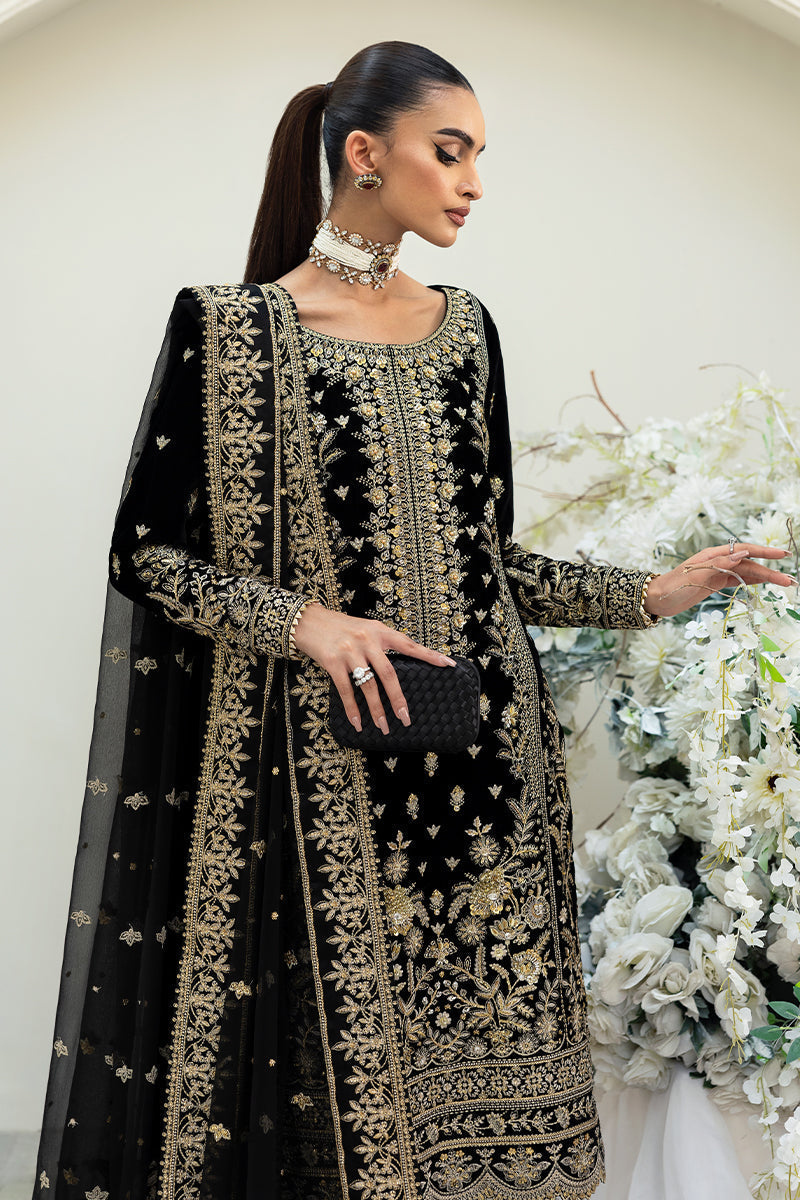 Gulaal | Celeste Velvet 24 | Velour - Official Gulaal stockist in UK - Sakeena London