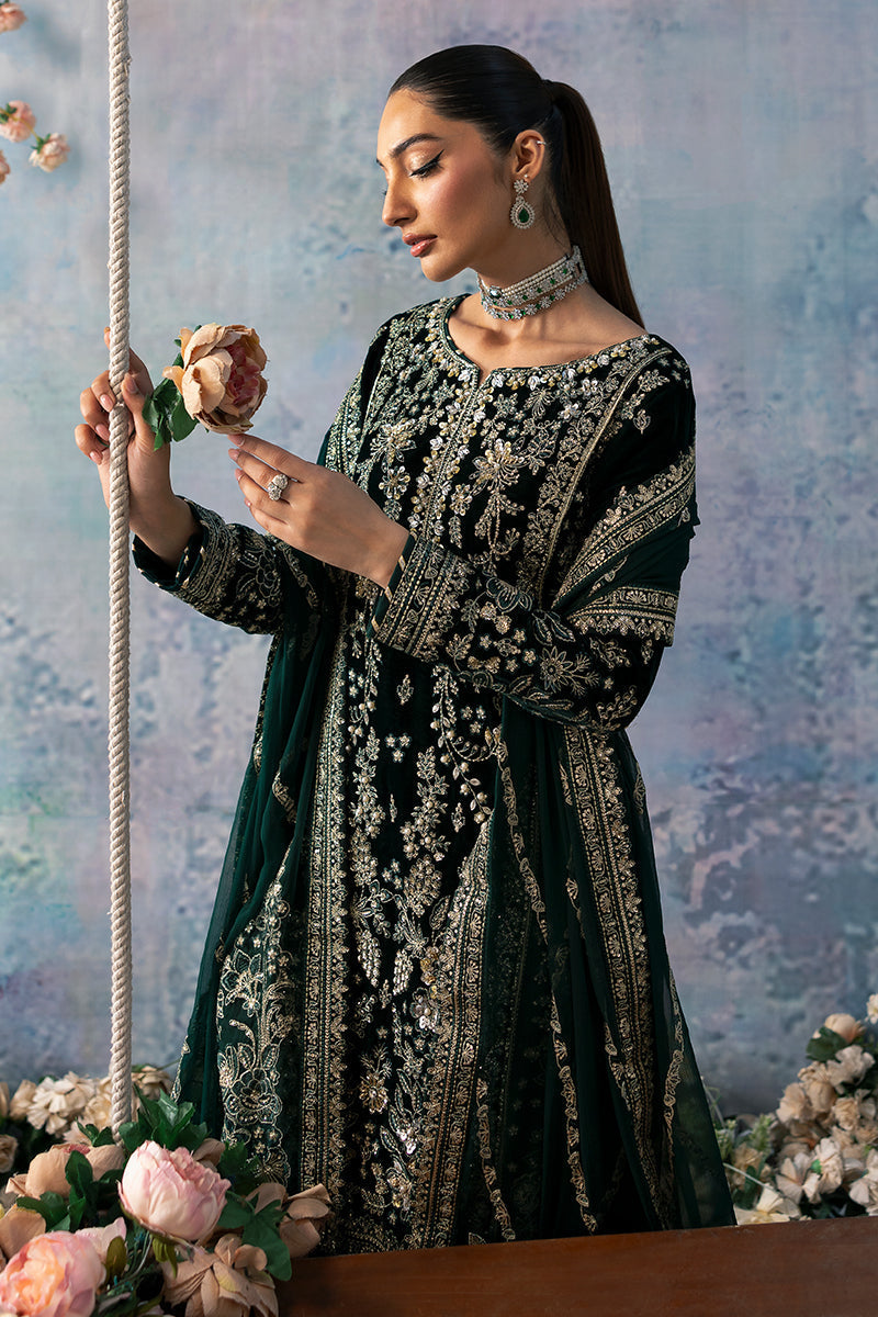 Gulaal | Celeste Velvet 24 | Eden - Official Gulaal stockist in UK - Sakeena London