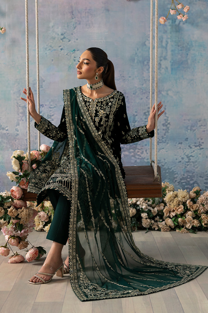 Gulaal | Celeste Velvet 24 | Eden - Official Gulaal stockist in UK - Sakeena London