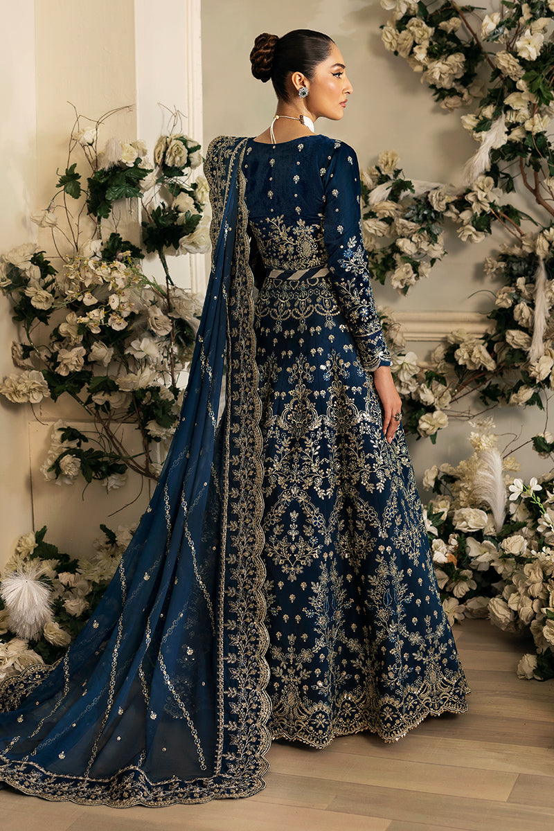 Gulaal | Celeste Velvet 24 | Haze - Official Gulaal stockist in UK - Sakeena London