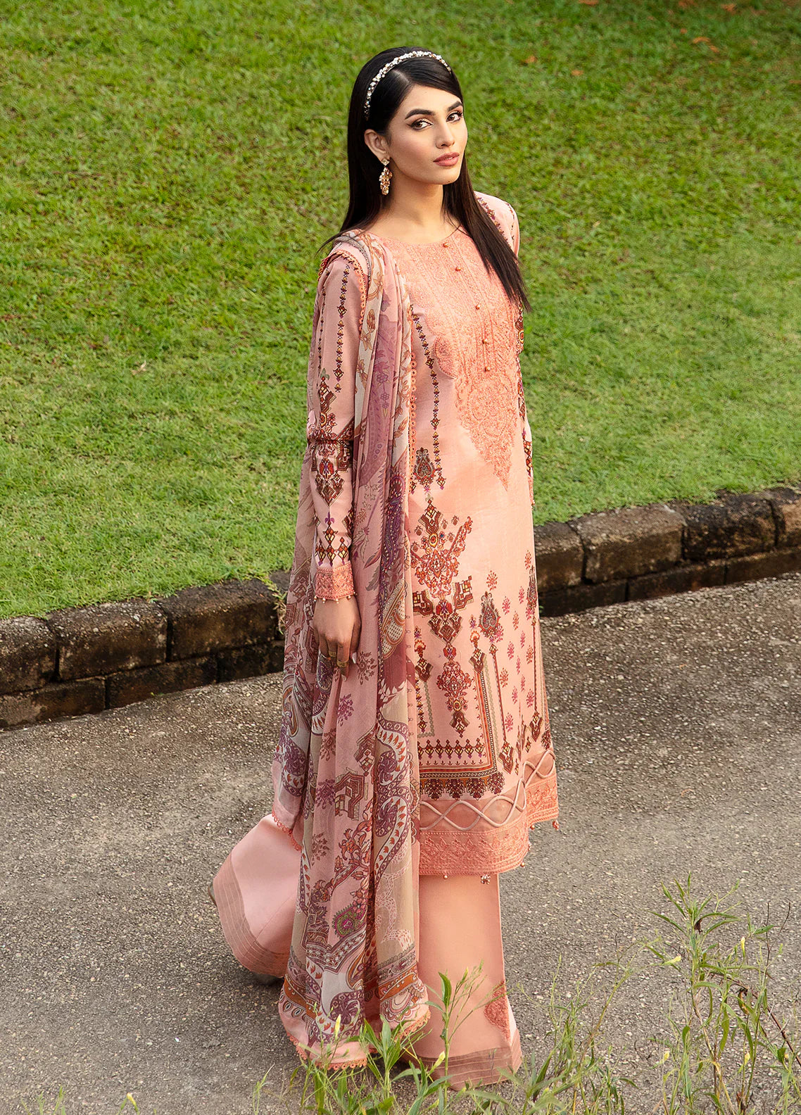 Gulaal | Springtime Ballet | HESTIA (GL-L-24V1-12) - Official Gulaal stockist in UK - Sakeena London